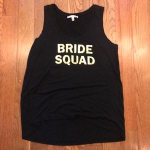 Express bride squad tank